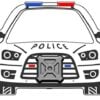 PlayTronic Police Car Sounds Play Panel