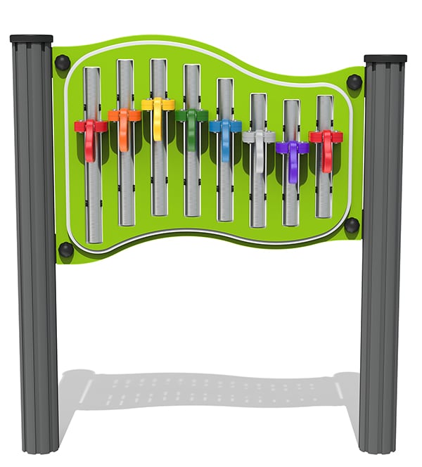 Virtuoso Diatonic Cam Chimes with Alu Posts