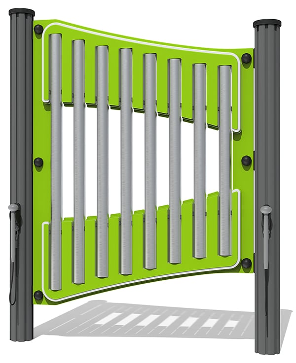 Virtuoso Tall Tube Chimes with Alu Posts
