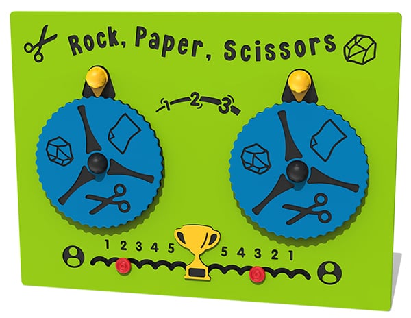 Rock Paper Scissors Play Panel
