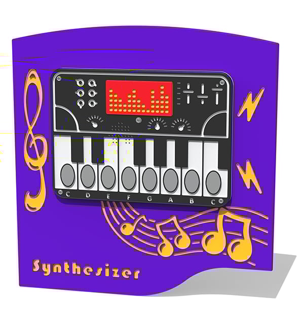PlayTronic Synthesizer Musical Panel