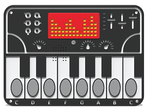 PlayTronic Synthesizer Musical Insert