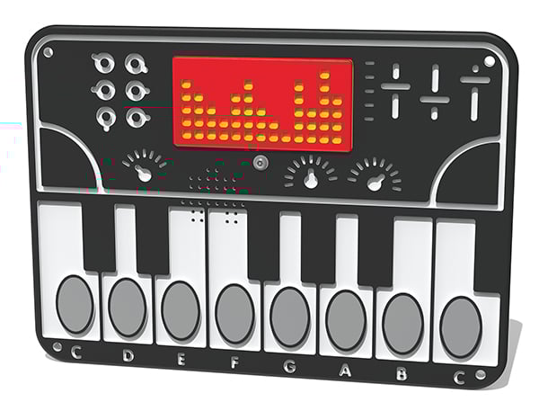 PlayTronic Synthesizer Musical Insert