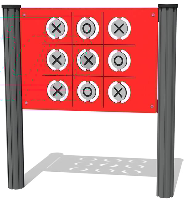 Flip-Over Noughts and Crosses Play Panel