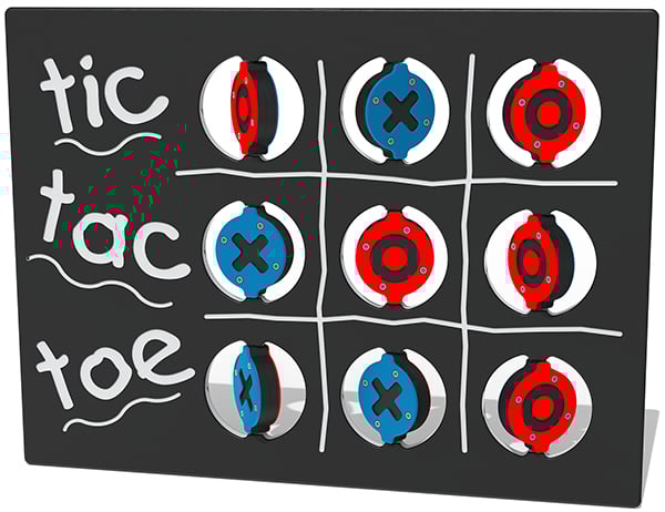 Tic Tac Toe Play Panel