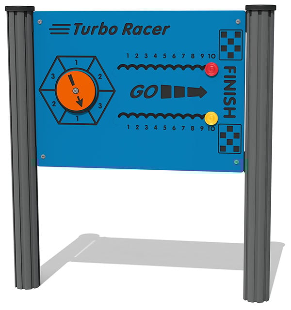 Turbo Racer Play Panel