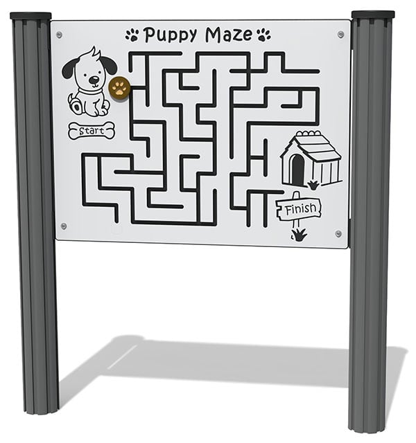 Puppy Maze Play Panel