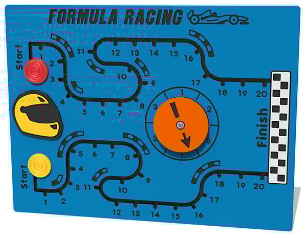 Formula Racing Play Panel