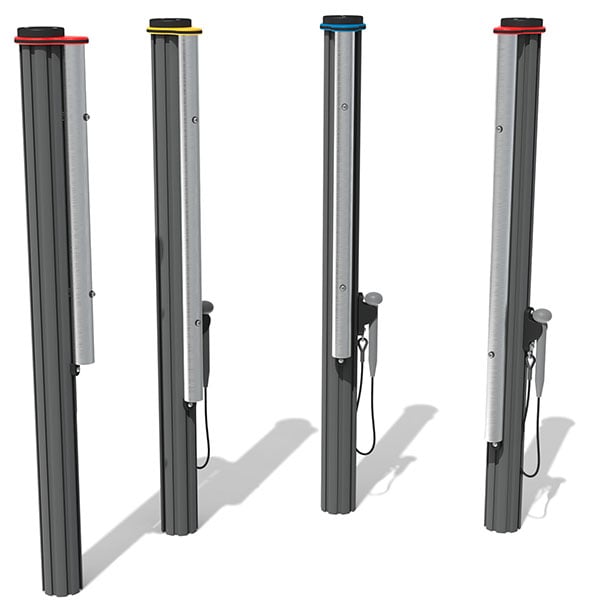 Virtuoso Multi Chimes - Set of 4 with Alu Posts