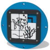 Mini Tile Slide Fish Insert