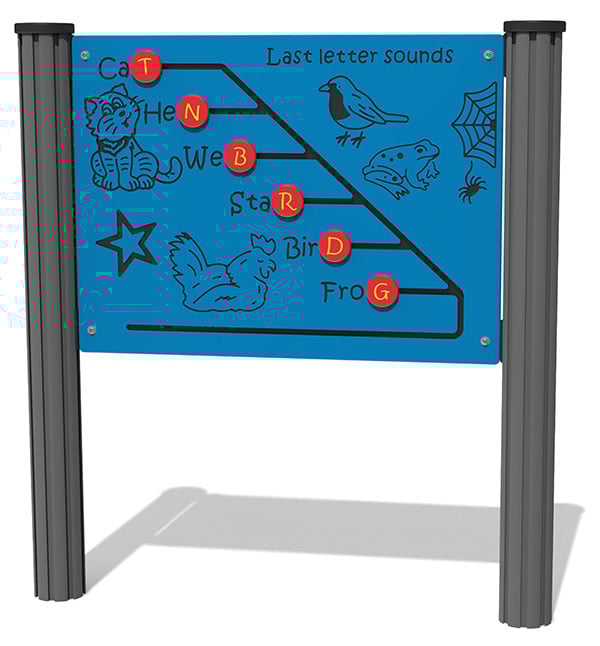 Last Letter Sounds Play Panel