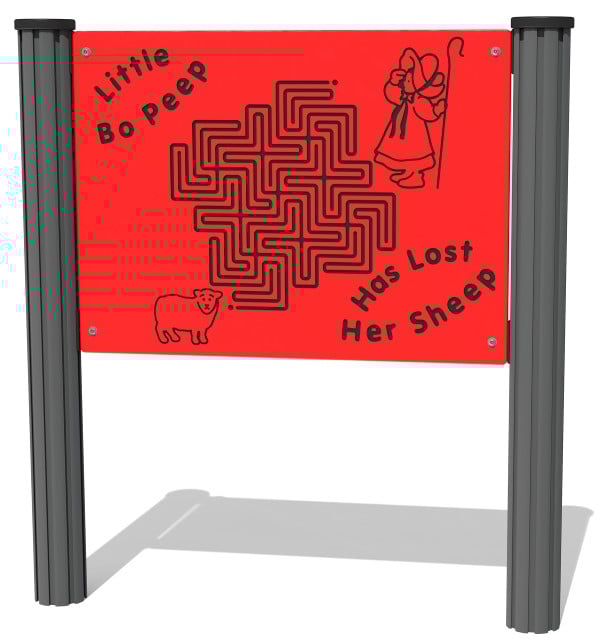 Bo Peep Maze Play Panel