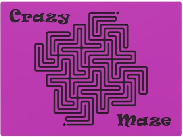 Crazy Maze Play Panel