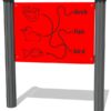 Bird, Duck and Fish Trace Play Panel