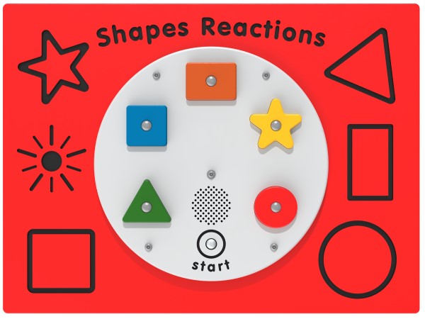 PlayTronic Shapes Game Play Panel