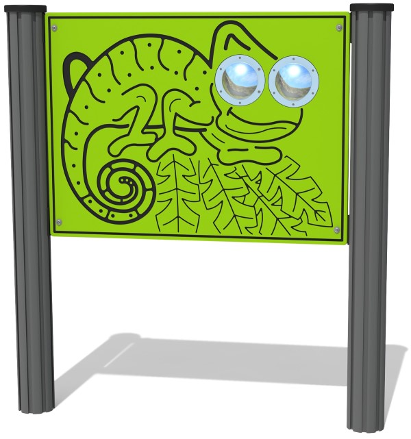 Bug Eyes Chameleon Play Panel
