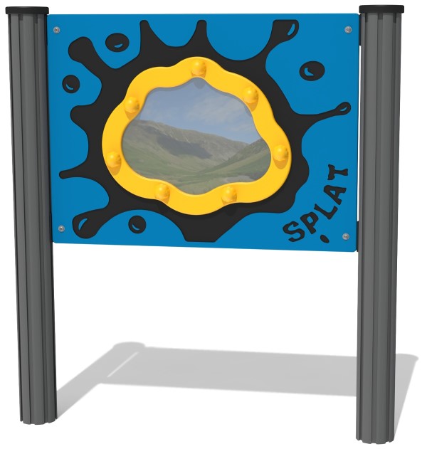 Splat Mirror Play Panel