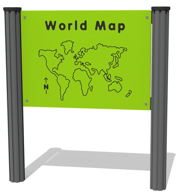 World Map Play Panel