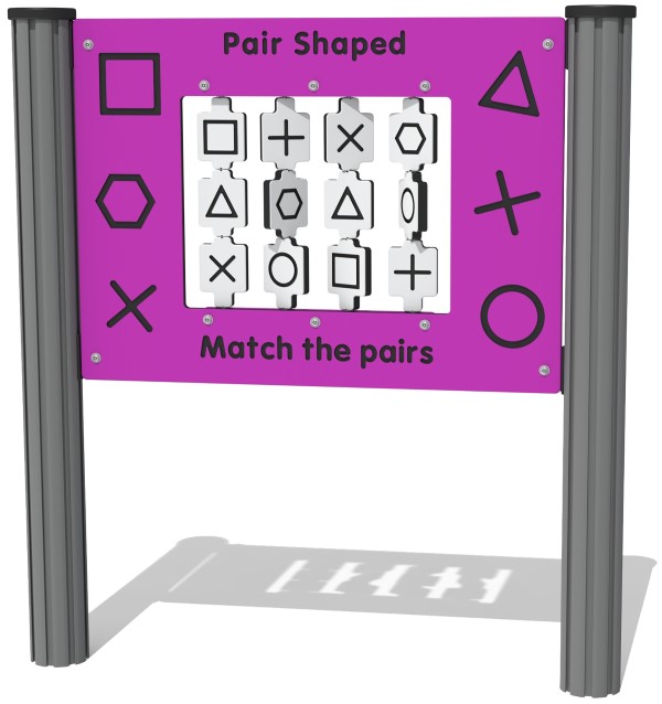 Pair Shaped Play Panel