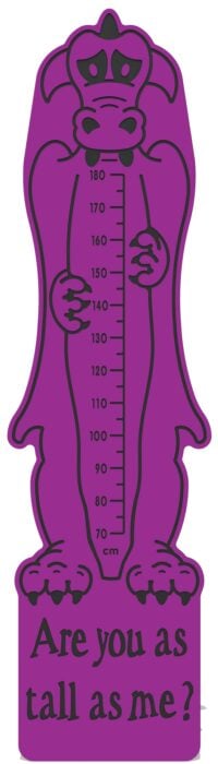 How Tall are You - Dragon Play Panel