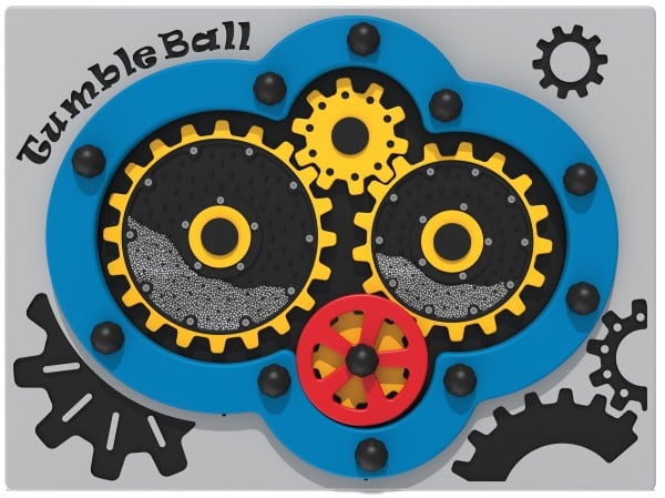 Tumble Ball Cog Play Panel