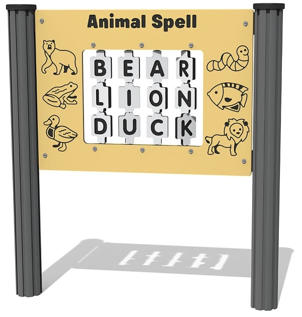 Animal Spelling Play Panel