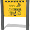 Grocers Shop Shelves Play Panel