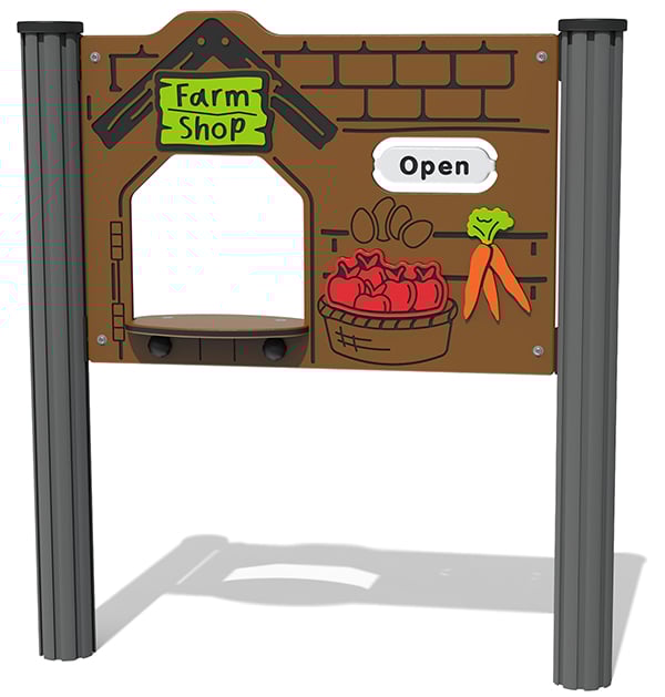 Farm Shop Play Panel