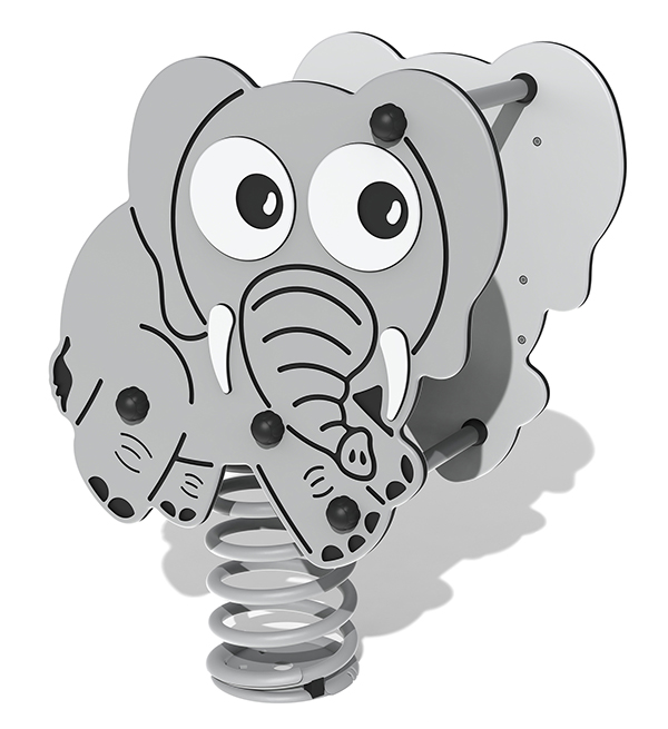 Sit-In Ellie Elephant Spring Rocker