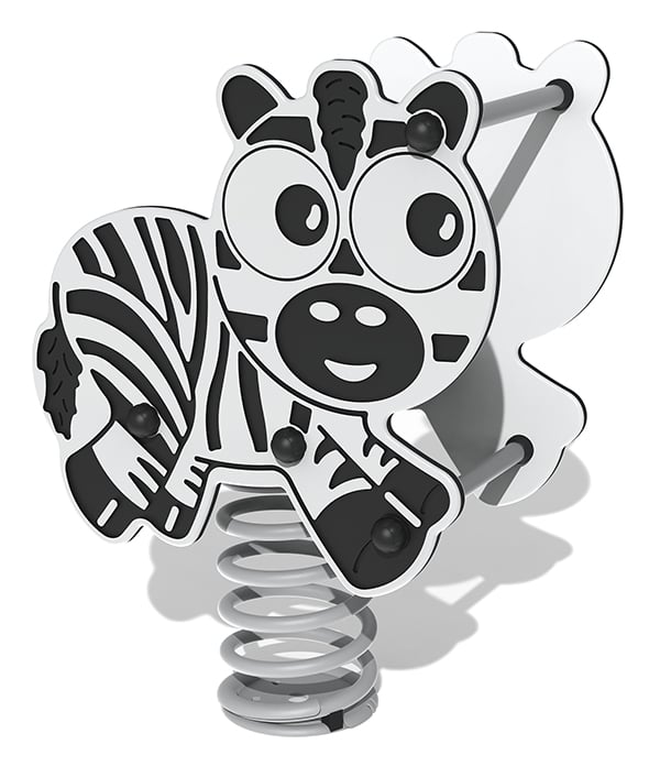Sit-In Zoe Zebra Spring Rocker