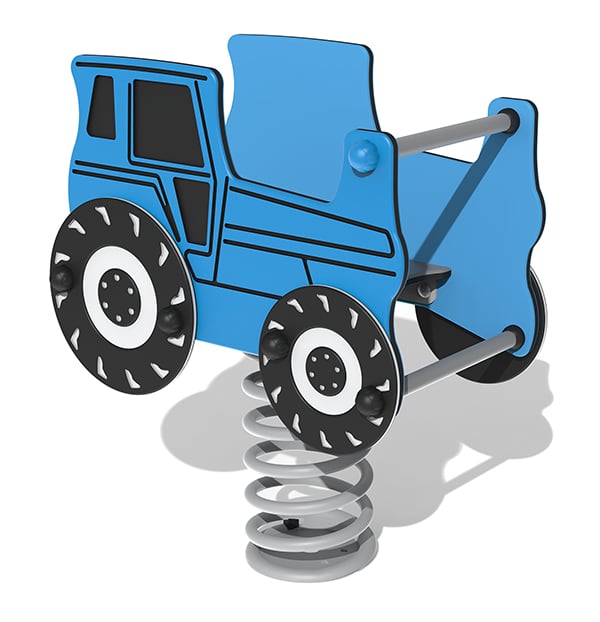 Sit-In Tractor Spring Rocker