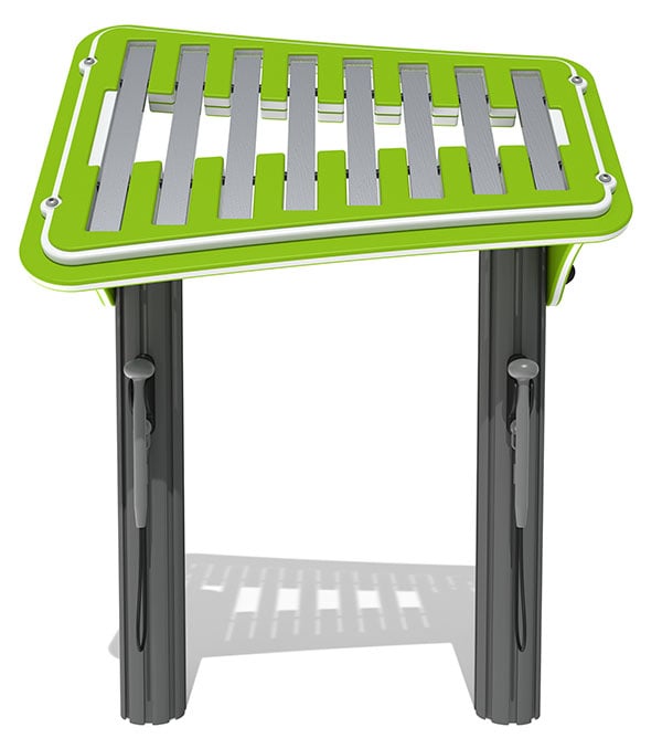 Virtuoso Angled Flat Chimes with Alu Posts