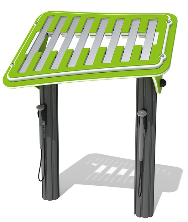 Virtuoso Angled Flat Chimes with Alu Posts