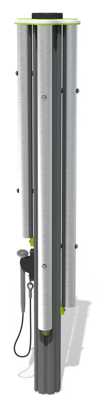 Virtuoso Chimes Quartet with Alu Post