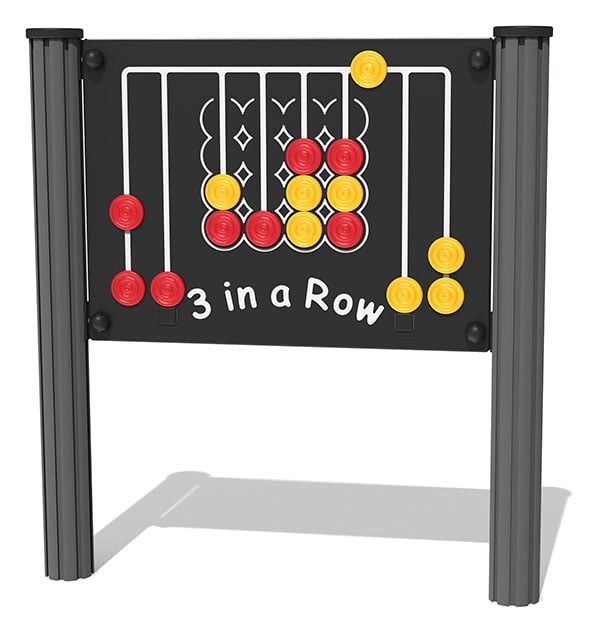 3 in a Row Play Panel