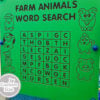 Farmyard Search Play Panel