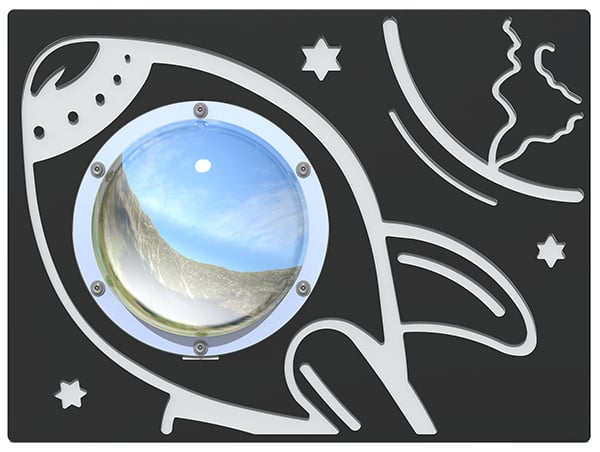 Space Rocket Play Panel