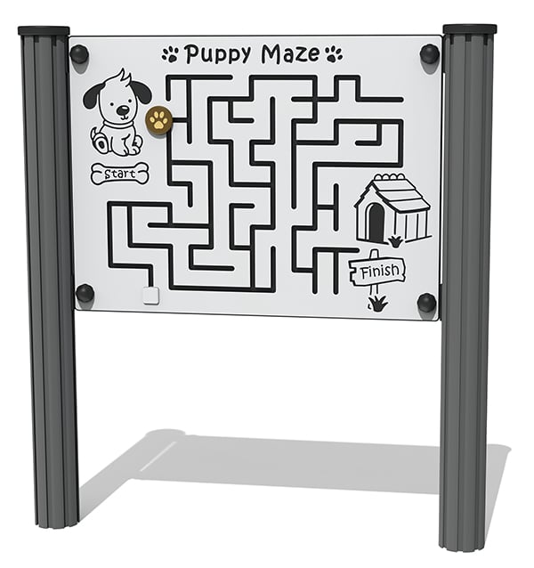 Puppy Maze Play Panel