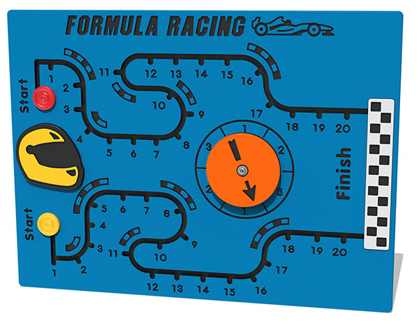 Formula Racing Play Panel