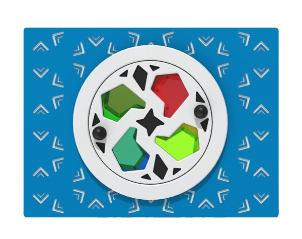 Colour Wheel Kaleidoscope Play Panel