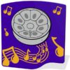 PlayTronic Steel Pan Musical Panel