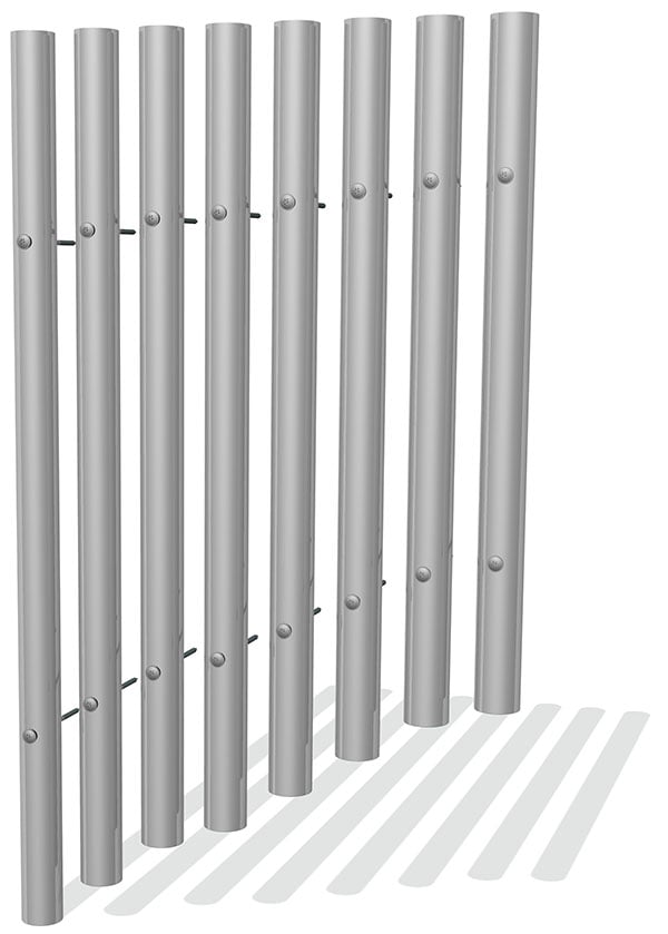 50mm Tube Chimes (8) Screw Fixings Diatonic