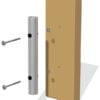 38mm Tube Chimes (8) Screw Fixings Diatonic