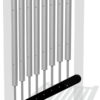 76mm Tube Chimes (8) Rail Mounted Diatonic