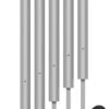 76mm Tube Chimes (5) Rail Mounted Pentatonic
