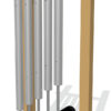 76mm Tube Chimes (5) Rail Mounted Pentatonic