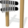 38mm Tube Chimes (8) Rail Mounted Diatonic