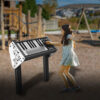 Rock Band PlayTronic Keyboard with Alu Posts