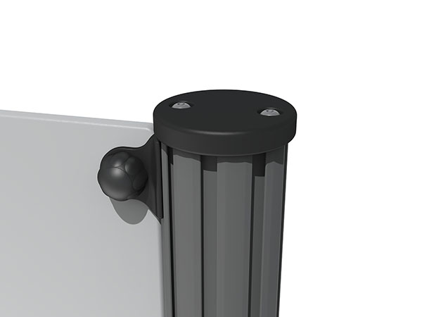 Large Panel Bracket Set for Alu Posts