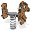 Sit-On Rodeo Horse Spring Rocker